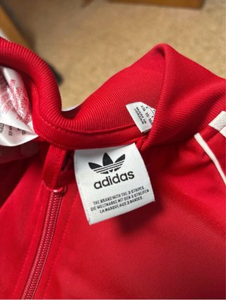 2 Giacche Adidas Rossa e Nera