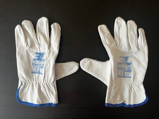 Guantes de trabajo de piel flor vacuno - 3L Nuevos