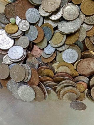 Lote Monedas Extranjeras Variadas