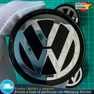 4 Tapacubos Volkswagen 55mm Tapa Buje 6N0601171