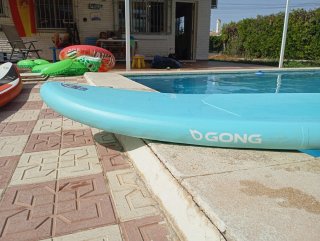 Tabla Paddle Surf Hinchable Gong Azul