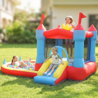 Castello Gonfiabile per Bambini con Trampolino