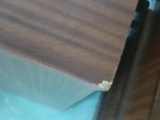 Cómoda y Mesita de Noche Madera y Metal