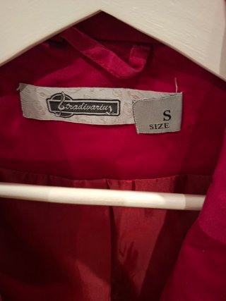 Chaqueta roja mujer Talla S