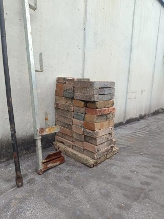 Ladrillos refractarios, horno, chimenea