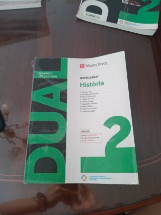 Història, 2 Batxillerat, Dual Quadern d'activitats
