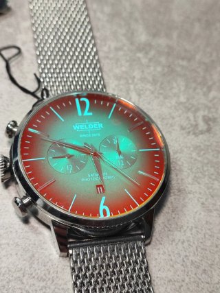 Reloj Welder Moody Multicolor/Plata