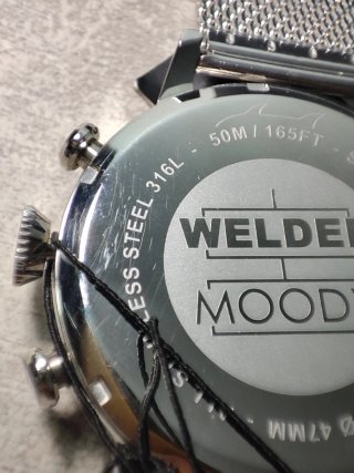 Reloj Welder Moody Multicolor/Plata