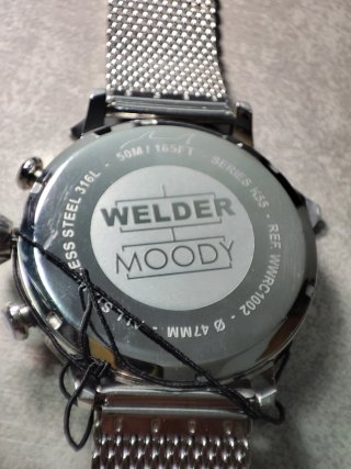 Reloj Welder Moody Multicolor/Plata