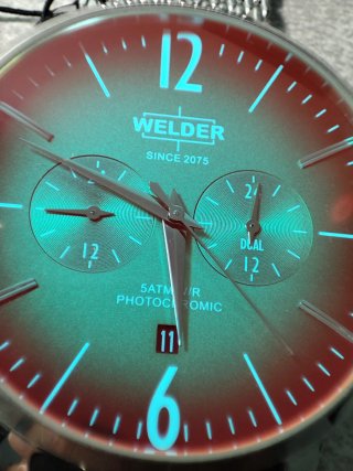 Reloj Welder Moody Multicolor/Plata