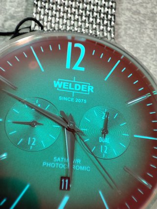 Reloj Welder Moody Multicolor/Plata