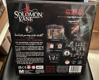 Solomon Kane juego de mesa: Against the Vampires