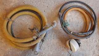 Venturi con manguera. Trasvase de agua. Fumigar