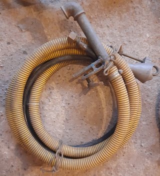 Venturi con manguera. Trasvase de agua. Fumigar