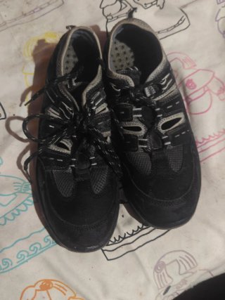 Zapatos de seguridad verano negros y grises