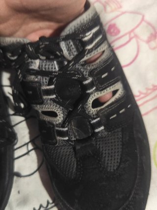 Zapatos de seguridad verano negros y grises