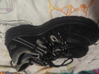 Zapatos de seguridad verano negros y grises