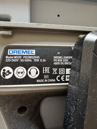 Sierra Dremel Moto-Saw MS20 + Maletín