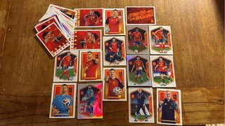 Lote 52 Cromos Selección Mundial 2026