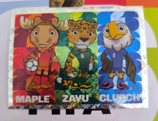 Cromo Mundial 2026 - Maple, Zavu, Clutch