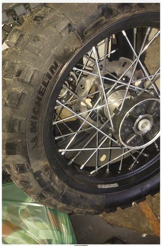 Llantas Fantic Caballero 500 Rally completas nueva
