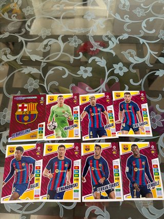 Cromos FC Barcelona Adrenalyn 22-23 3€ todas