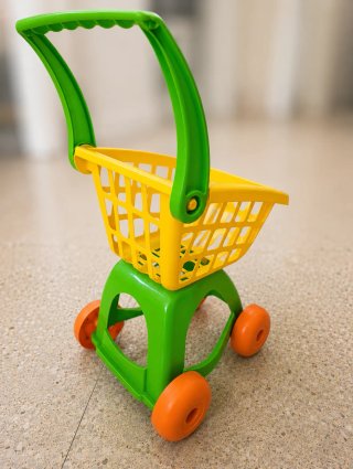 Carrito de compra infantil