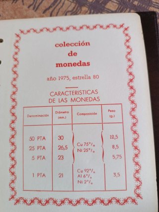 3 Álbumes Monedas Juan Carlos I (1976-1996)