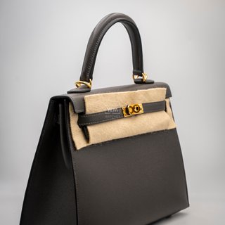 Bolso Hermes Kelly 25 Graphite Madame VEAU