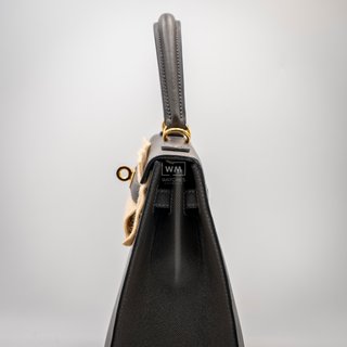 Bolso Hermes Kelly 25 Graphite Madame VEAU