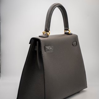 Bolso Hermes Kelly 25 Graphite Madame VEAU