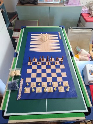 Mesa Futbolín Multijuego
