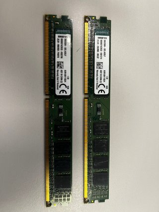 2x Módulos RAM DDR3 Kingston 4GB