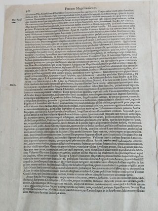 Mapa Siglo XVII Estrecho de Magallanes