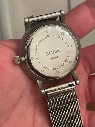 Reloj Cluse Hombre Azul y Plateado