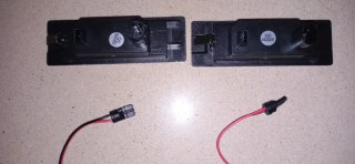 2 PILOTOS DE MATRICULA LED
