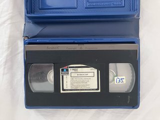 Robocop VHS Edición Videoclub
