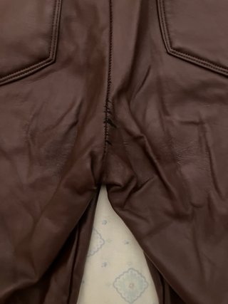 Leggings termici marrone