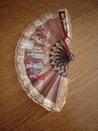 Mini ventaglio decorato