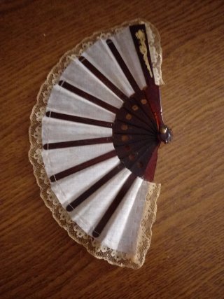 Mini ventaglio decorato