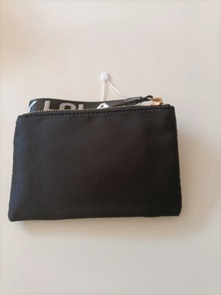 Bimba y Lola Clutch Negro Dorado