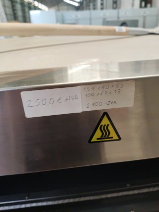 HORNO GAS PIZZERO 1.59 M MIRA MI PERFIL