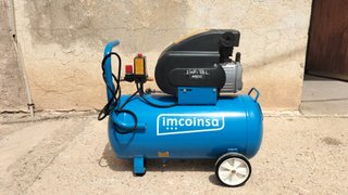 Compresor de aire 2HP 50L 8 bar