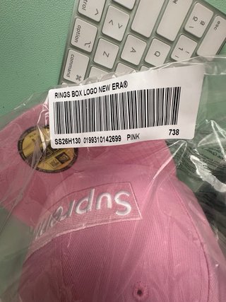 Gorra Supreme Rings Box Logo New Era 59Fifty