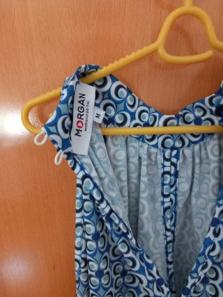 Top Morgan Talla M Estampado Geométrico