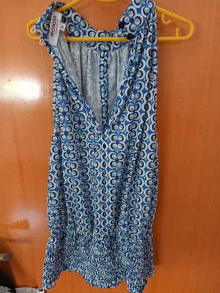 Top Morgan Talla M Estampado Geométrico