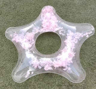 Flotador Circular Estrella Plumas Ø75cm