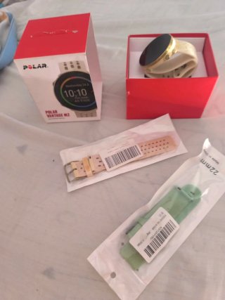 Reloj Polar Vantage M2 Beige/Dorado