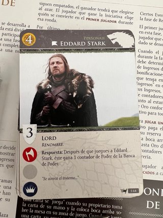 Juego de mesa / cartas Juego de tronos HBO