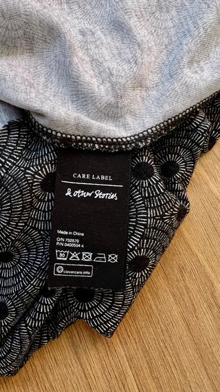 Vestido estampado &Other Stories